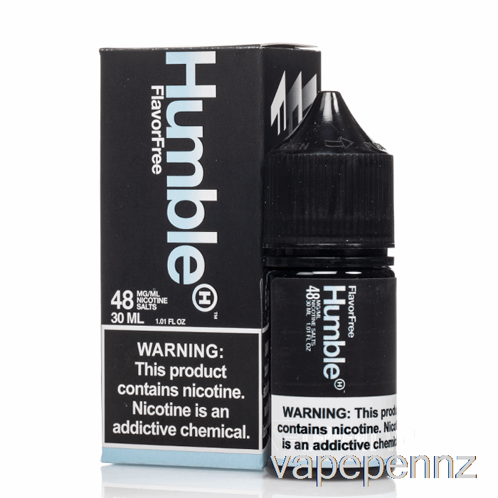 Flavor Free - Humble Salts - 30mL 48mg VAPE NZ